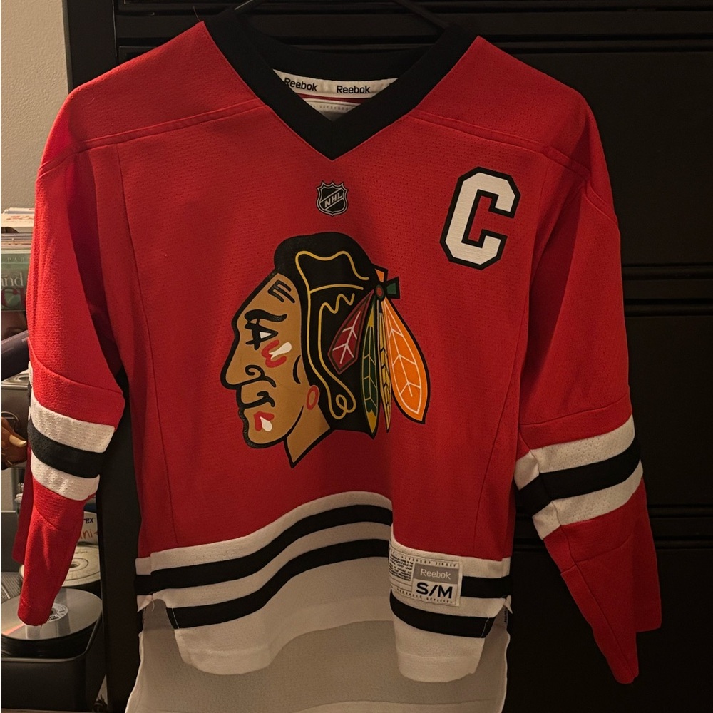 Boys Reebok Red Hockey Jersey - TOEWS 19